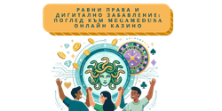 MegaMedusa онлайн казино на фона на тема за равни права